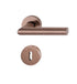 HOPPE Amsterdam E1400Z/42KV/42KVS - Lever Key Escutcheon Set - Stainless Steel /Copper colored satin